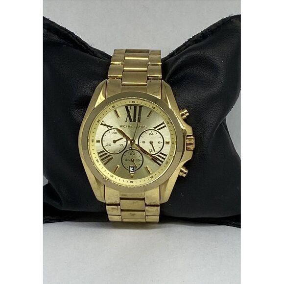 Michael Kors MK5605 Women's Stainless Steel Analog Dial Quartz Wrist Watch XX922 - Picture 1 of 12